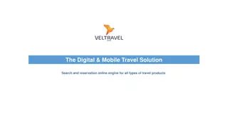 Digital Mobile Travel Solution by Veltravel - Online Travel Engine