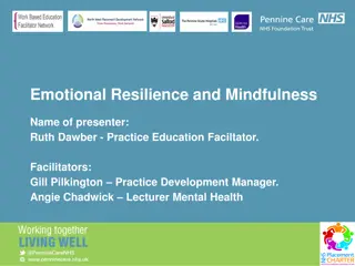 Enhancing Emotional Resilience and Mindfulness for Improved Well-being