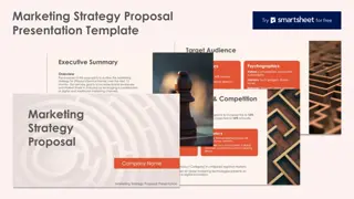 Crafting a Winning Marketing Strategy Proposal for Business Growth
