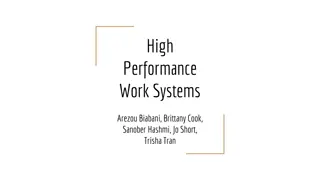 High Performance Work Systems: Meta-Analysis & Key Findings