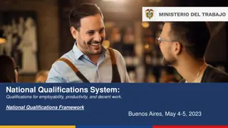 National Qualifications System and Framework in Buenos Aires 2023
