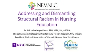 Dismantling Structural Racism in Nursing Education