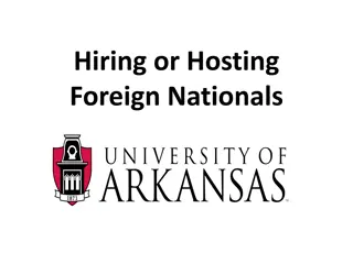 Hiring and Hosting Foreign Nationals in the United States