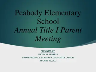 Title I Program in Education