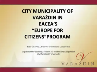 City Municipality of Varaždin: Twin Town Partnerships and European Cooperation