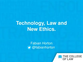 Exploring Technology, Law, and Ethics: Insights on the Impact and Implications