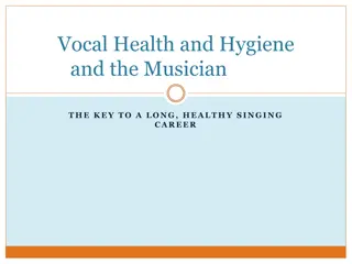 Long, Healthy Singing Career: Vocal Health Tips for Musicians
