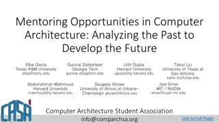 Analyzing Mentoring Opportunities in Computer Architecture