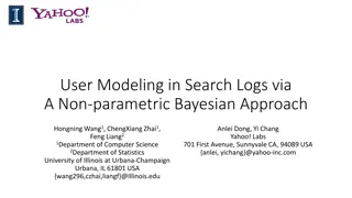 Utilizing Non-parametric Bayesian Approach for User Modeling in Search Logs