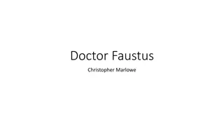 Doctor Faustus - Tragic Tale of a Scholar's Deal with the Devil