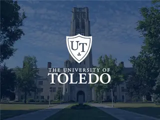 Undergraduate Research Programs and Opportunities at The University of Toledo