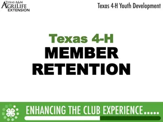 Importance of 4-H Membership and Life Skills Development