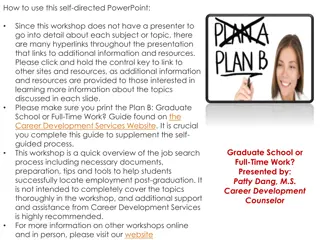 Deciding Between Graduate School or Full-Time Work: Key Considerations