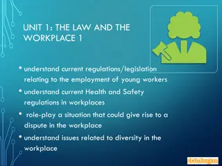 Current Regulations for Young Worker Employment in Ireland