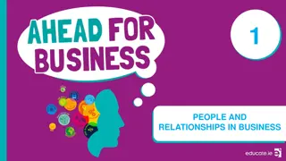 Relationships Between Stakeholders in Business