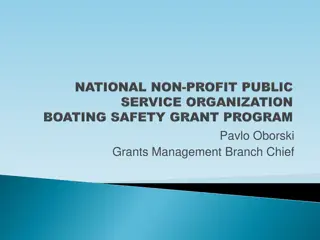 National Boating Safety Grants & Campaign Initiatives