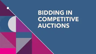 Strategic Bidding Tips for Competitive Auctions