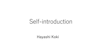 Meet Hayashi Koki - Physics Enthusiast from Japan