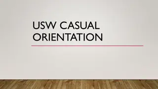 USW Casual Orientation and Rights | Health, Safety, Union Info
