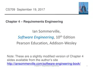 Requirements Engineering in Software Development