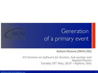 Seminar on Software for Nuclear, Sub-nuclear, and Applied Physics