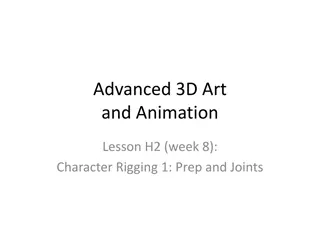 Character Rigging: Mastering Joints and Chain Structure