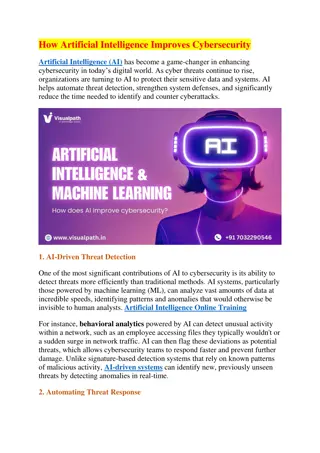 Machine Learning | Artificial Intelligence Course Online