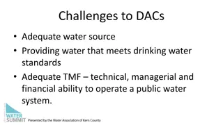 Challenges and Legislation for Water Quality in Kern County