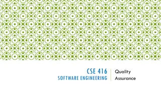 Quality Assurance in Software Engineering and Testing Best Practices