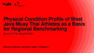 Physical Condition Profile of West Java Muay Thai Athletes for Regional Benchmarking