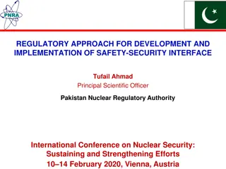 Development and Implementation of Safety-Security Interface: Regulatory Approach by Tufail Ahmad