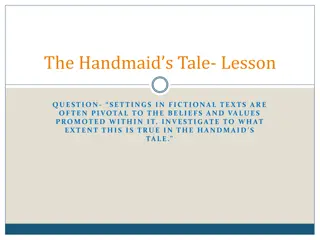 Settings and Themes in The Handmaid's Tale