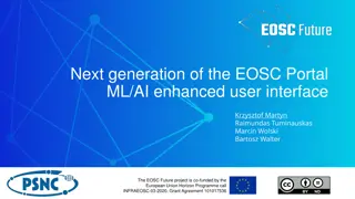 Enhancing User Experience in the Next Generation EOSC Portal