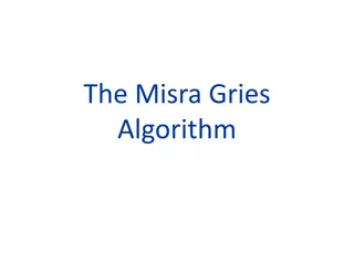 Algorithmic Data Streaming Techniques and Applications