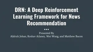 Deep Reinforcement Learning Framework for Personalized News Recommendation