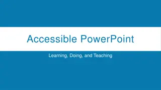Accessible PowerPoint Best Practices for Enhanced Presentation Skills