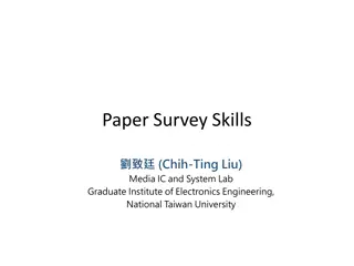 Effective Paper Survey Skills for Research Success
