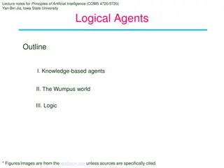 Logical Agents and The Wumpus World Overview