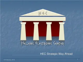 HEC Strategic Vision and Implementation Plan