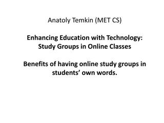 Benefits of Online Study Groups for Enhanced Learning Experience