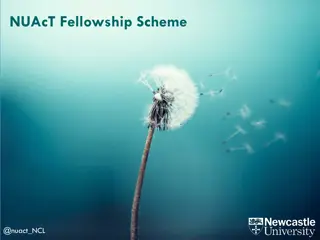 NUAcT Fellowship Scheme for Career Development and Networking