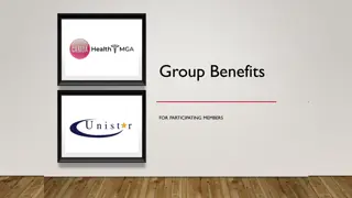 Group Benefits for Participating Members