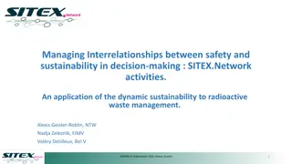 Interrelations between Safety and Sustainability in Decision-Making for Radioactive Waste Management