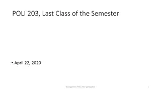 The Reality of Death Penalty System in POLI 203 Course