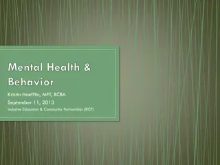 Mental Health in Adolescents
