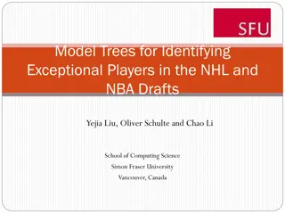 Identifying Exceptional Players in NHL and NBA Drafts Using Model Trees