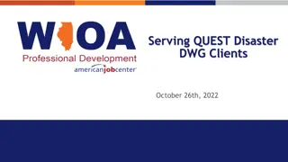 QUEST Disaster DWG Grants and Programs