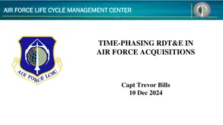Effective Time-Phasing Strategies in Air Force Acquisitions