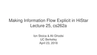 Exploring Information Flow Control in Security Research