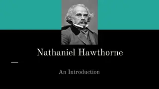 Exploring the Life and Works of Nathaniel Hawthorne